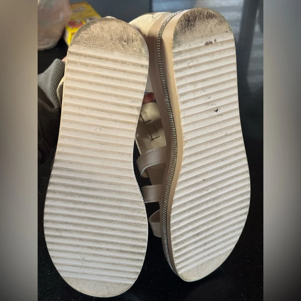 Gladiator Wedge Sandals - Picture 6 of 8